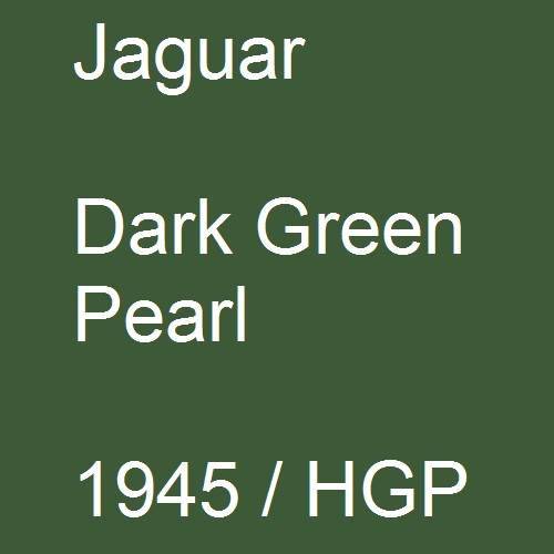 Jaguar, Dark Green Pearl, 1945 / HGP.